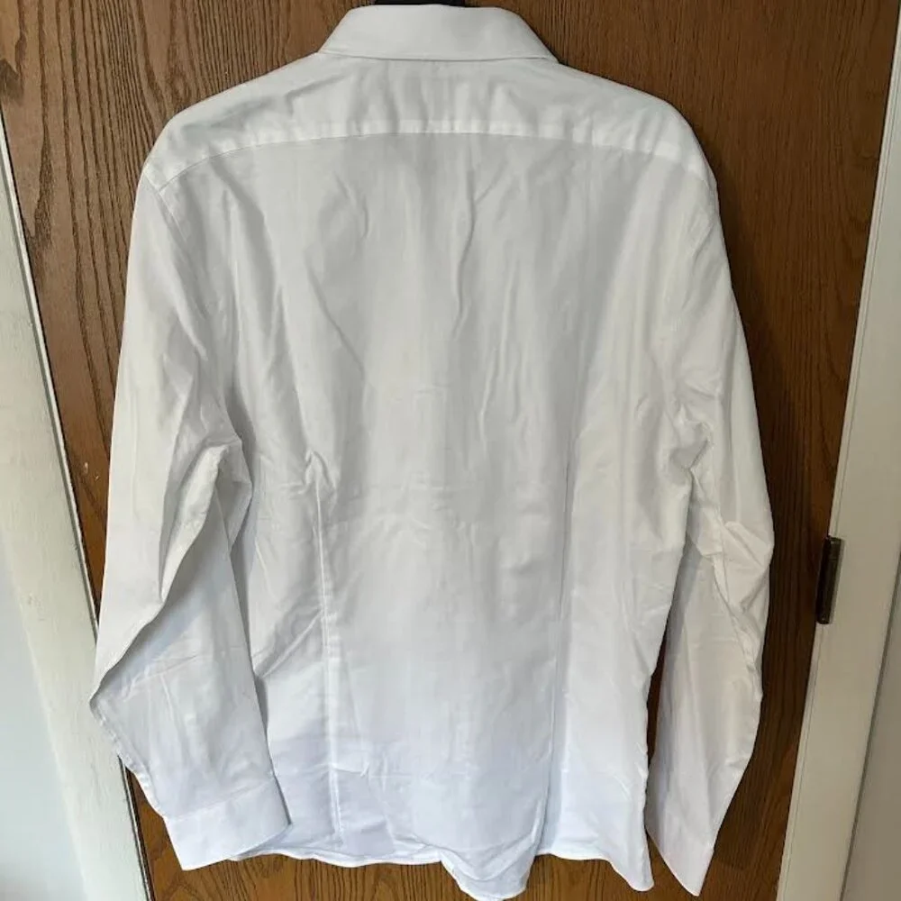 Banana Republic Factory Dress Shirt Large Tall NWOT - Picture 2 of 3